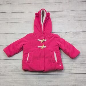 3/6m Joules Sherpa Lined Hooded Jacket